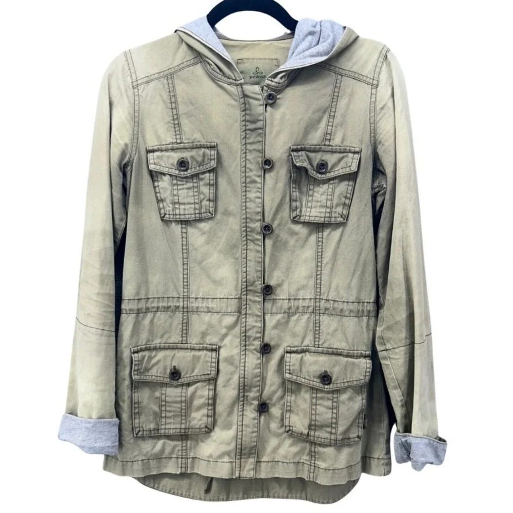 Prana Utility Jacket Tan‎ XS